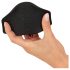 Magic Shiver - vibrador de bolota (preto) - embalagem ecológica