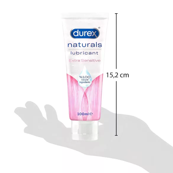Durex Naturals - lubrificante extra sensível (100 ml)
