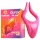 Durex Tease & Ride - vibrador ponto íntimo - silicone rosa
