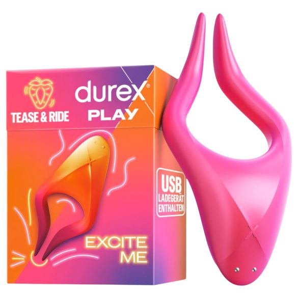 Durex Tease & Ride - Estimulador de Prazer (rosa)