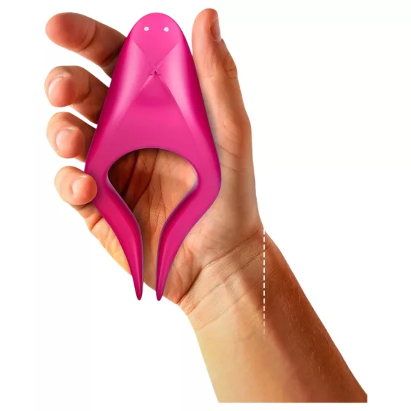 Durex Tease & Ride - vibrador ponto íntimo - silicone rosa