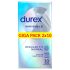 Durex Invisible Regular Fit - preservativo fino (2x10 unid.)