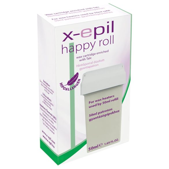 X-Epil Happy Roll - Cartucho de Cera (50ml) - Hipoalergênico