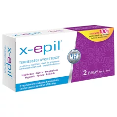 X-Epil - teste rápido de gravidez - 2 unidades