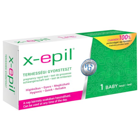 X-Epil - teste de gravidez rápido (1 unidade)