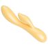 Desejo de Orvalho Desirel - Vibrador Inteligente com Estimulador de Clitóris (Amarelo)