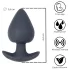 Desirel Obsidian - Vibrador anal controlado por app (preto)