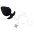 Vibrador Anal Preto Inteligente Desirel Obsidian