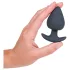 Desirel Obsidian - Vibrador anal controlado por app (preto)