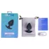 Desirel Obsidian - Vibrador anal controlado por app (preto)