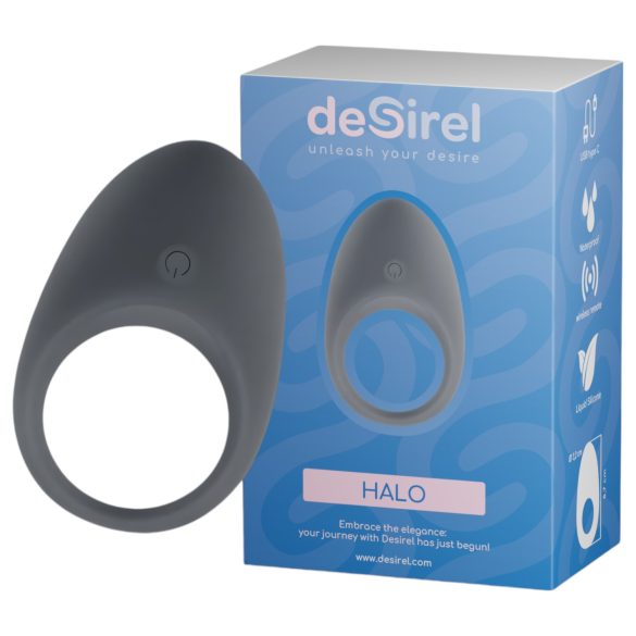 Halo Desirel - Anel Vibratório Inteligente (preto)