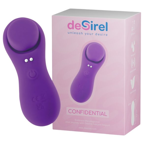 Desejo Íntimo - vibrador inteligente para calcinha (roxo)
