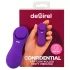 Desirel Confidential - vibrador de calcinha vestível controlado por app (roxo)