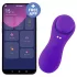 Desirel Confidential - vibrador de calcinha vestível controlado por app (roxo)