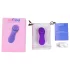 Desirel Confidential - vibrador de calcinha vestível controlado por app (roxo)