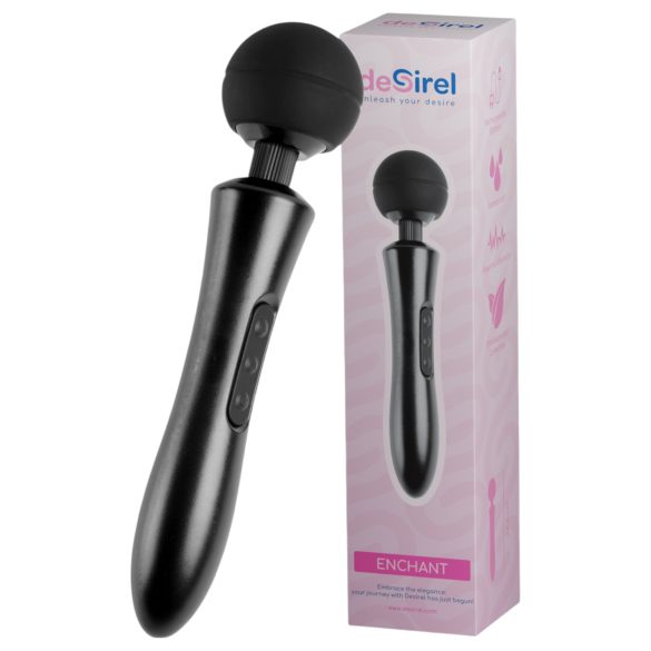 Desirel Encanto - Vibrador Massageador (Preto)