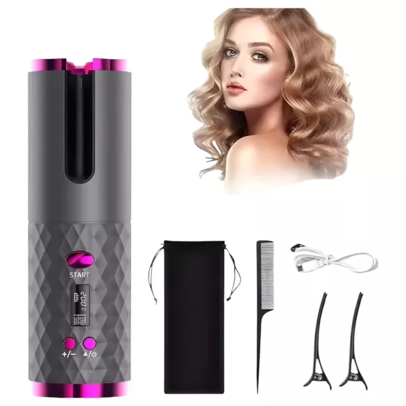 CAC - Conjunto de Modelador de Cabelo Elétrico (branco)