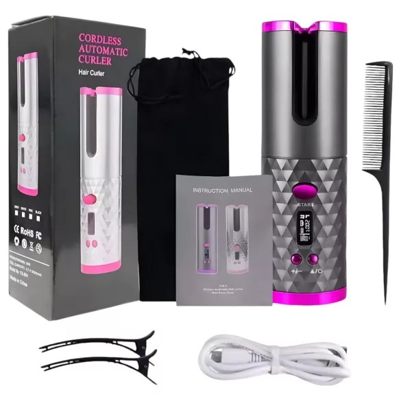 CAC - Conjunto de Modelador de Cabelo Elétrico (branco)