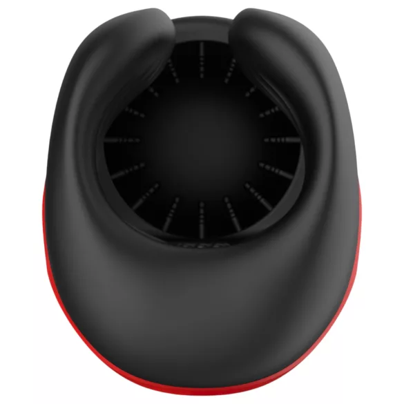 Lena - masturbador vibratório com anel de aperto (vermelho)