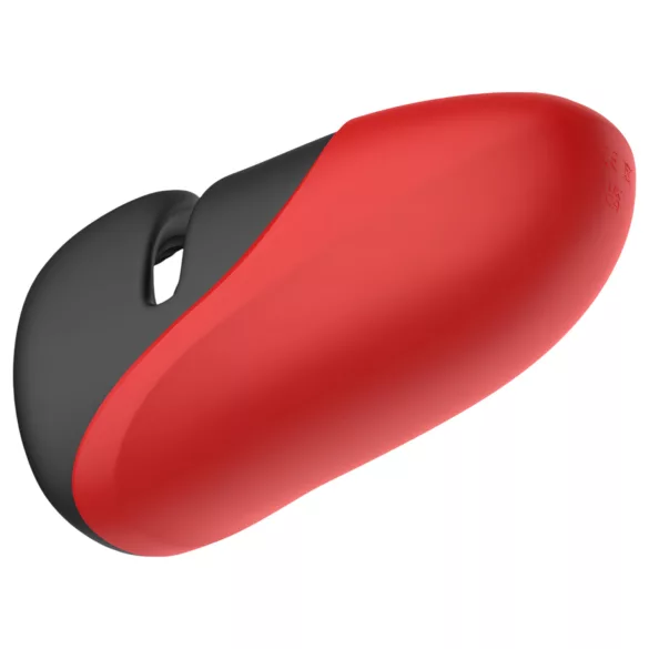 Lena - masturbador vibratório com anel de aperto (vermelho)