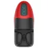 Lena - masturbador vibratório com anel de aperto (vermelho)