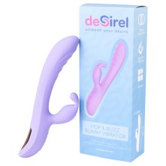   Desirel Hop & Buzz Bunny - vibrador coelho com estimulador de clitóris (roxo)