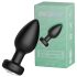 Desirel Easy Obsidian - Vibrador Anal Recarregável com Rádio (Preto)