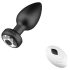 Desirel Easy Obsidian - Vibrador Anal Recarregável com Rádio (Preto)