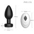Desirel Easy Obsidian - Vibrador Anal Recarregável com Rádio (Preto)