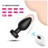 Desirel Easy Obsidian - Vibrador Anal Recarregável com Rádio (Preto)