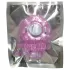 Vibrador peniano descartável anel vibratório silicone rosa