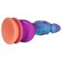 OgazR - Dragão Luminoso Dildo 22cm (Lilás-Rosa)
