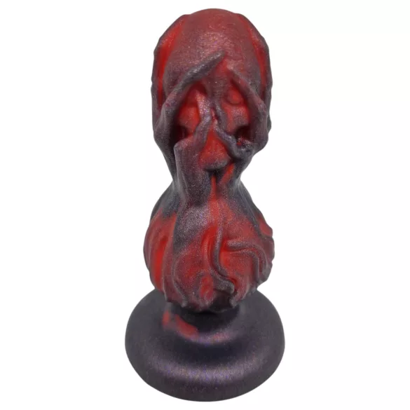 OgazR - plug anal esferas - silicone preto 10,5cm