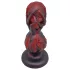 OgazR - plug anal esferas - silicone preto 10,5cm