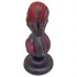 OgazR - plug anal esferas - silicone preto 10,5cm