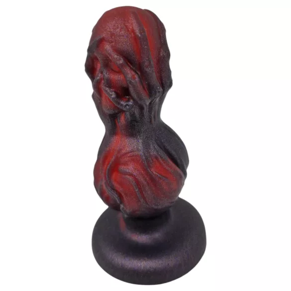 OgazR - plug anal esferas - silicone preto 10,5cm