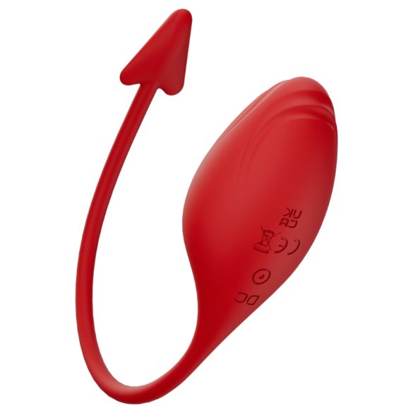 **Funny Me – Ovo Vibrador Inteligente com Estimulador de Ponto-G (vermelho)**