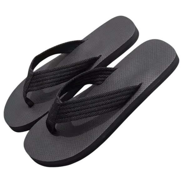 Flip-flop - chinelo erótico - estampa de pênis - preto - 40/41
