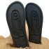 Chinelo com sola em forma de pênis - preto - 44/45