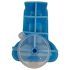 Molde de Gelo Divertido em Forma de Pênis (Azul)