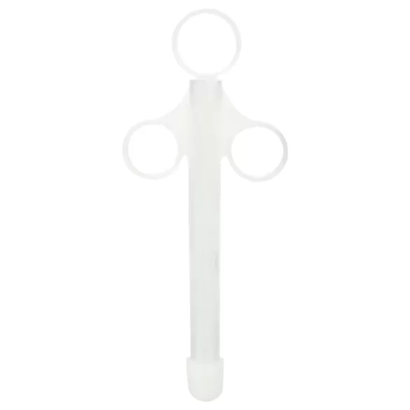 Aplicador de lubrificante tipo seringa - branco