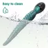 Monster Fuck - vibrador com tentáculos - silicone verde
