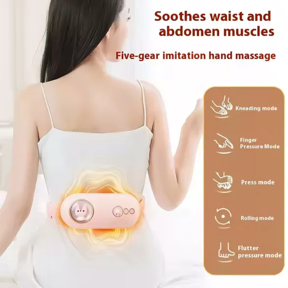 HappyPet Comfort - massageador menstrual de cintura - silicone rosa