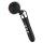 Vibrador massageador recarregável curvado (preto)
