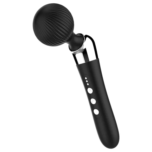 Curvado - vibrador massageador - recarregável - preto
