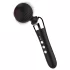 Curvado - vibrador massageador - recarregável - preto