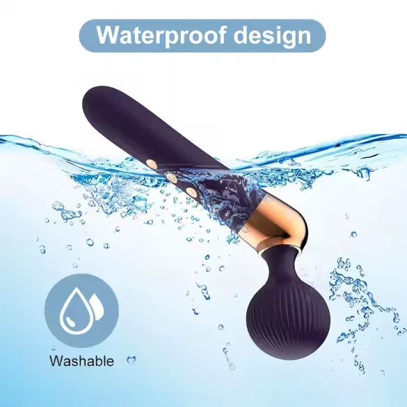 Curvado - vibrador massageador - recarregável - preto