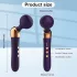 Curvado - vibrador massageador - recarregável - preto