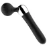 Curvado - vibrador massageador - recarregável - preto