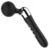 Curvado - vibrador massageador - recarregável - preto
